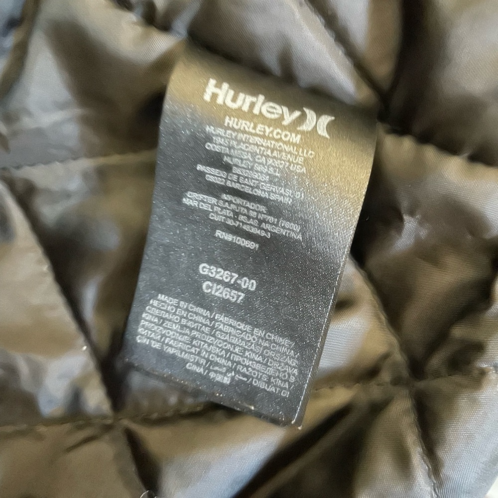 Hurley Men’s Navy Jacket Size Medium - Picture 10 of 11